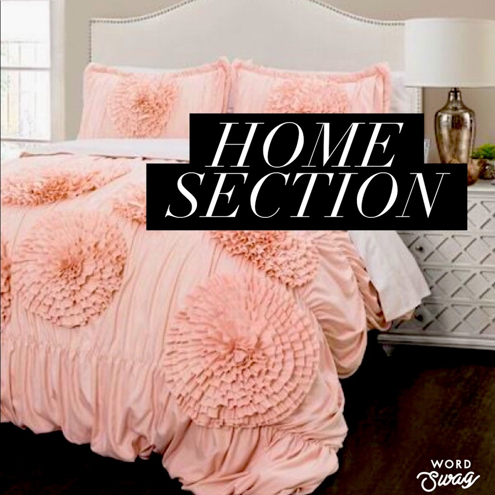Home section below